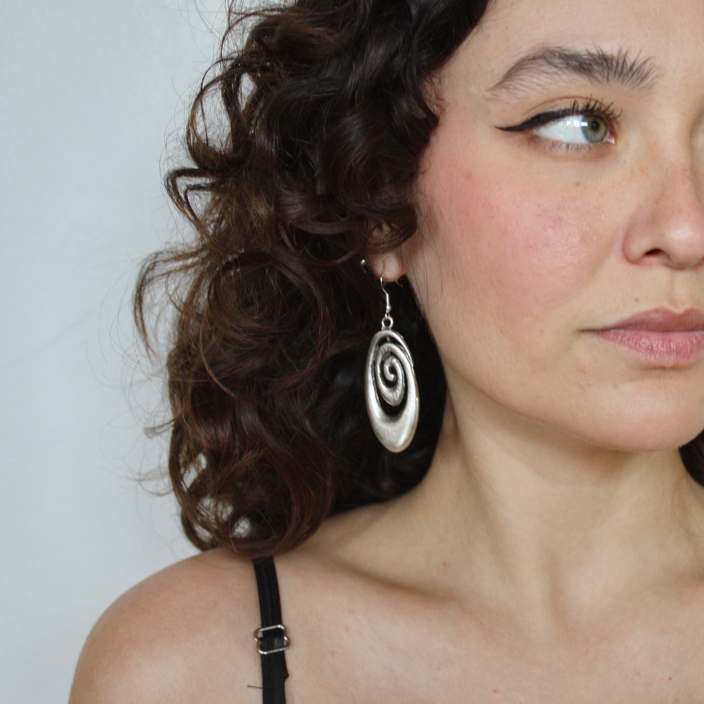 Expansion Earrings in Silver