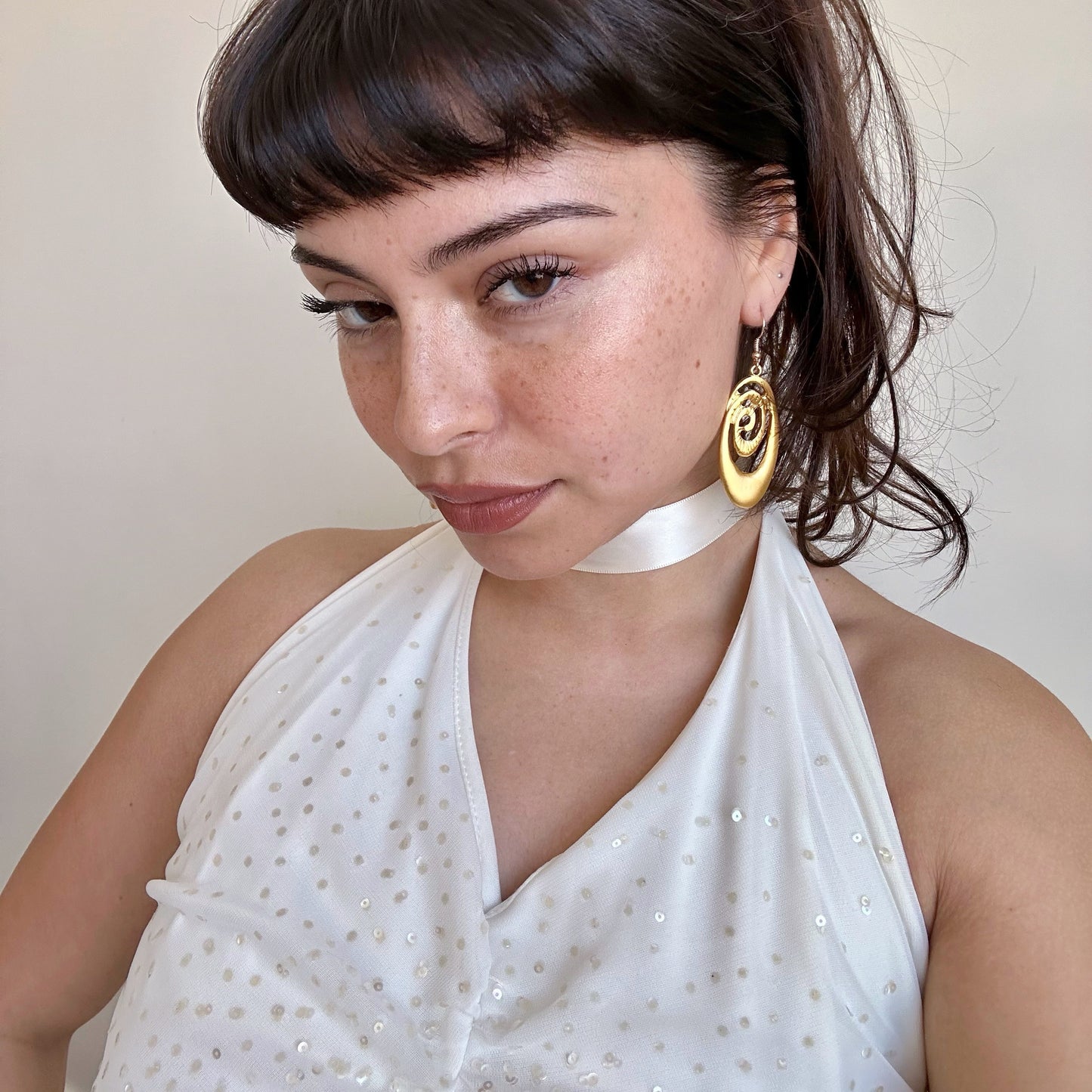 Expansion Earrings in Gold