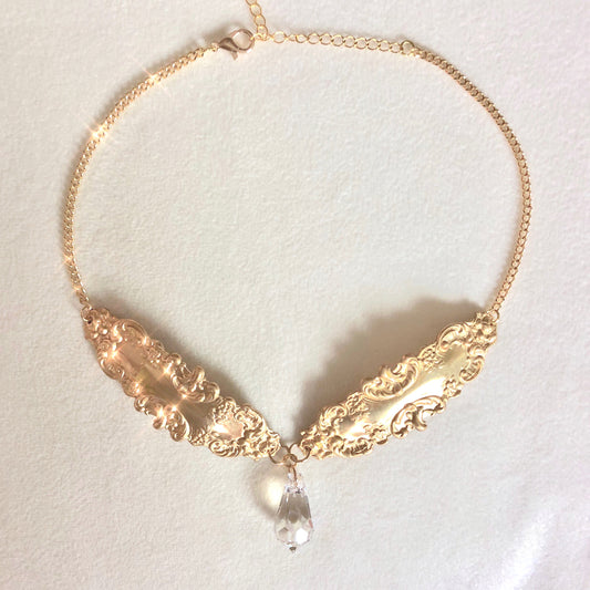 Mirrors Choker in Gold