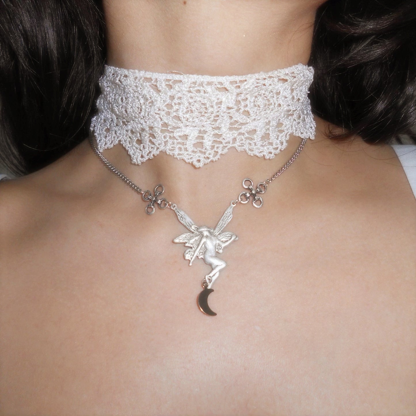 New Beginnings Choker in Silver