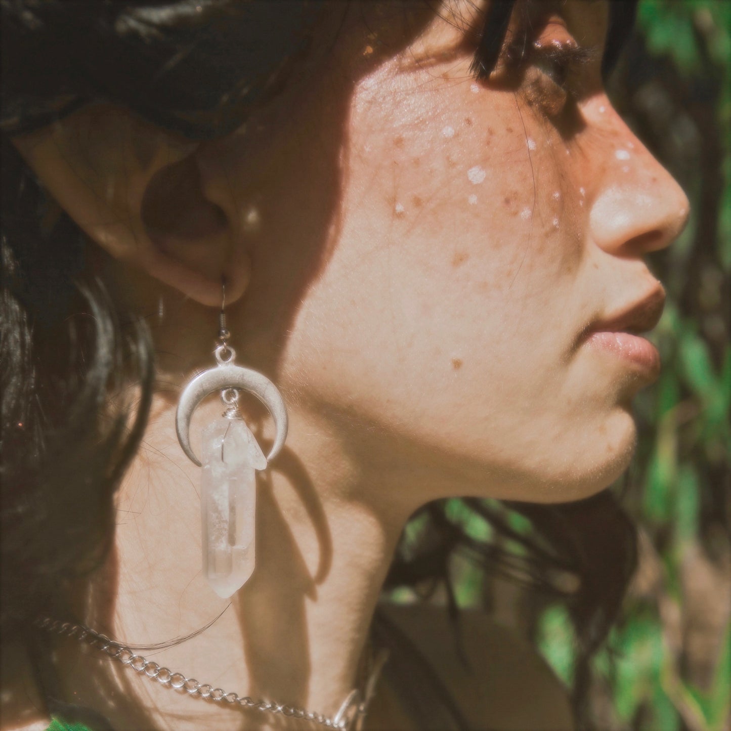 Duality Earrings in Silver