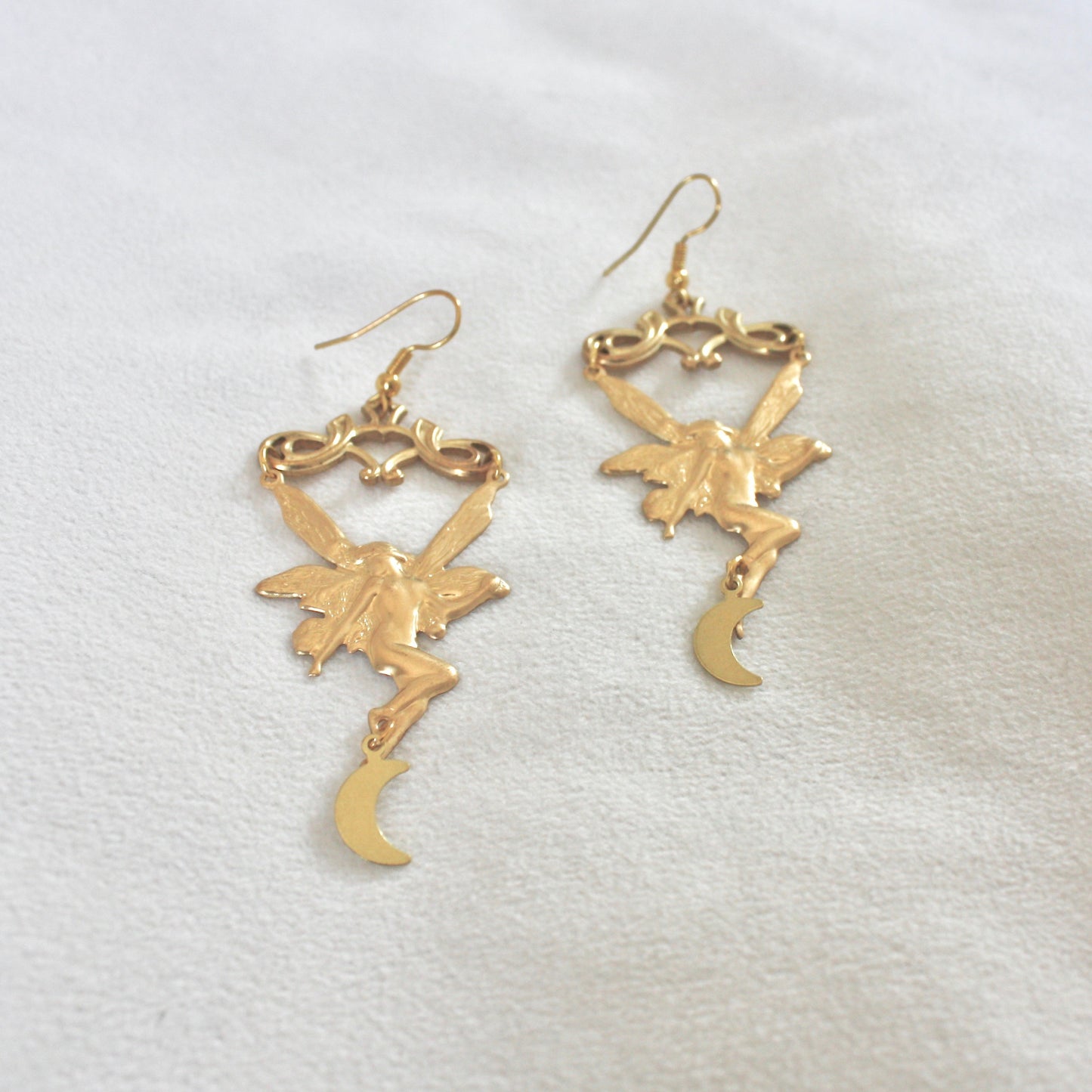 New Beginnings Earrings in Brass