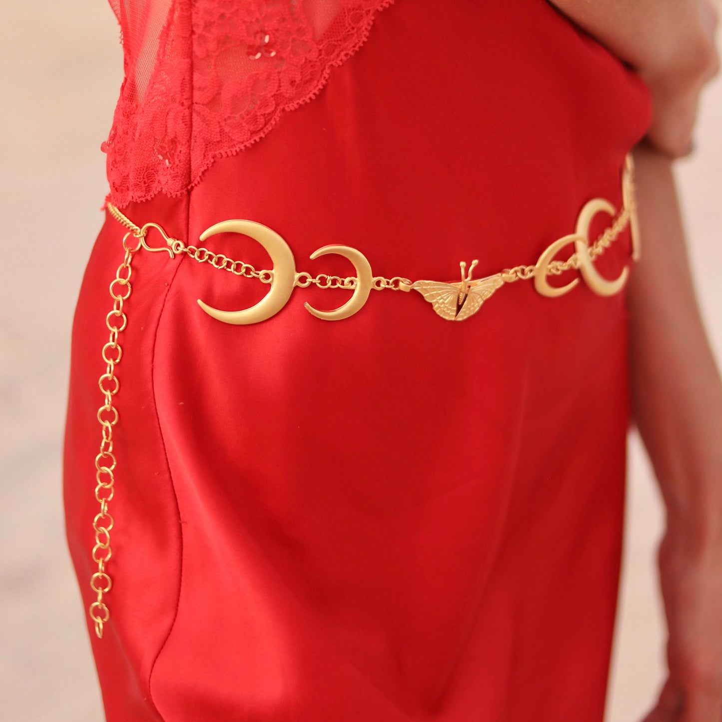 Out of the Woods Belt in Gold