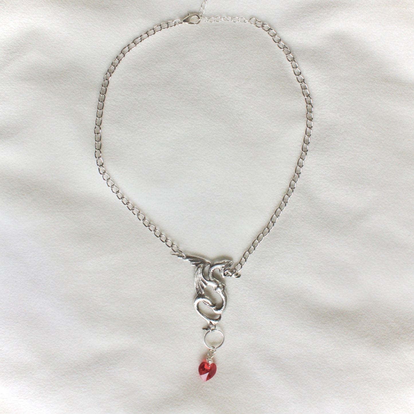 The Otherworldly Necklace in Crystal Heart