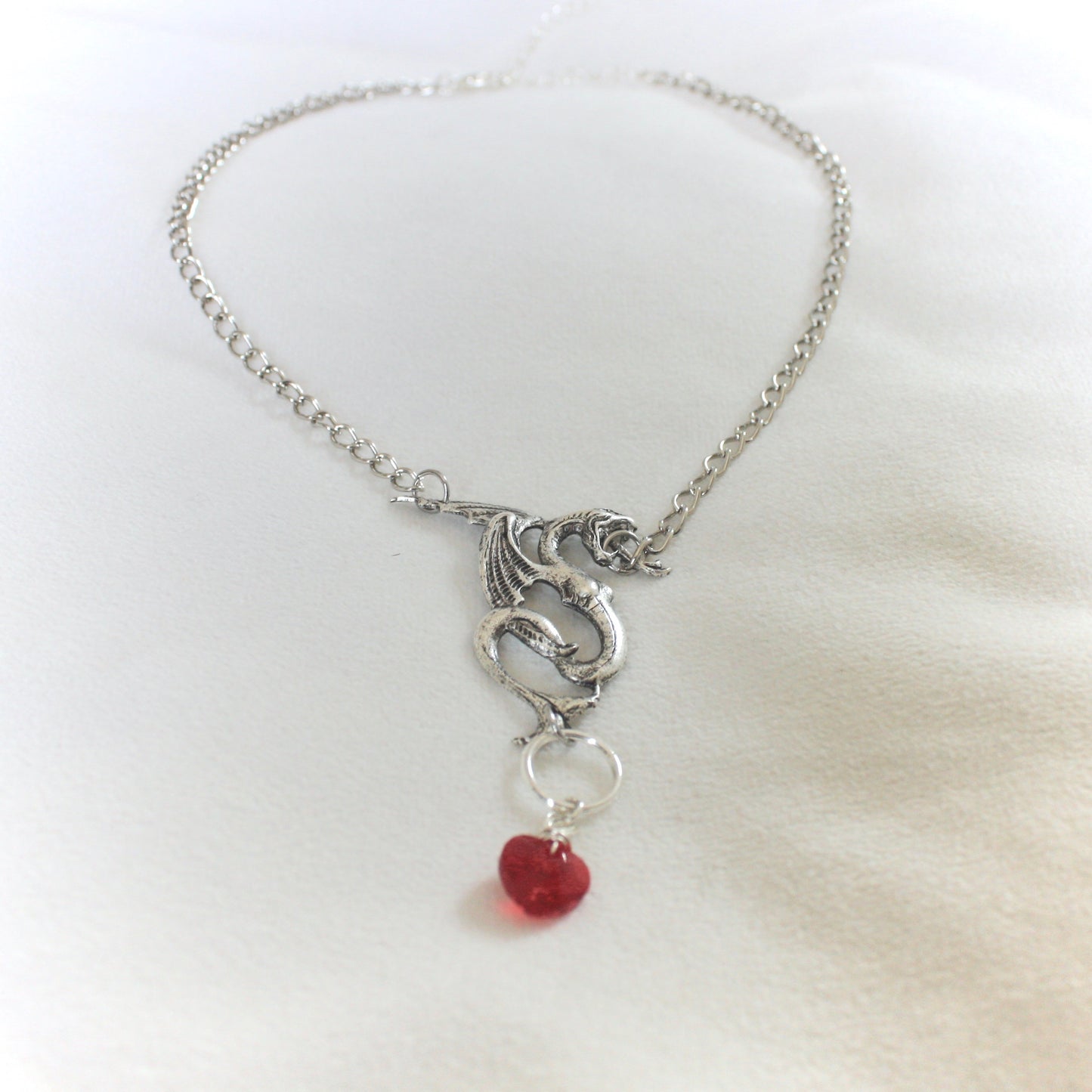 The Otherworldly Necklace in Crystal Heart