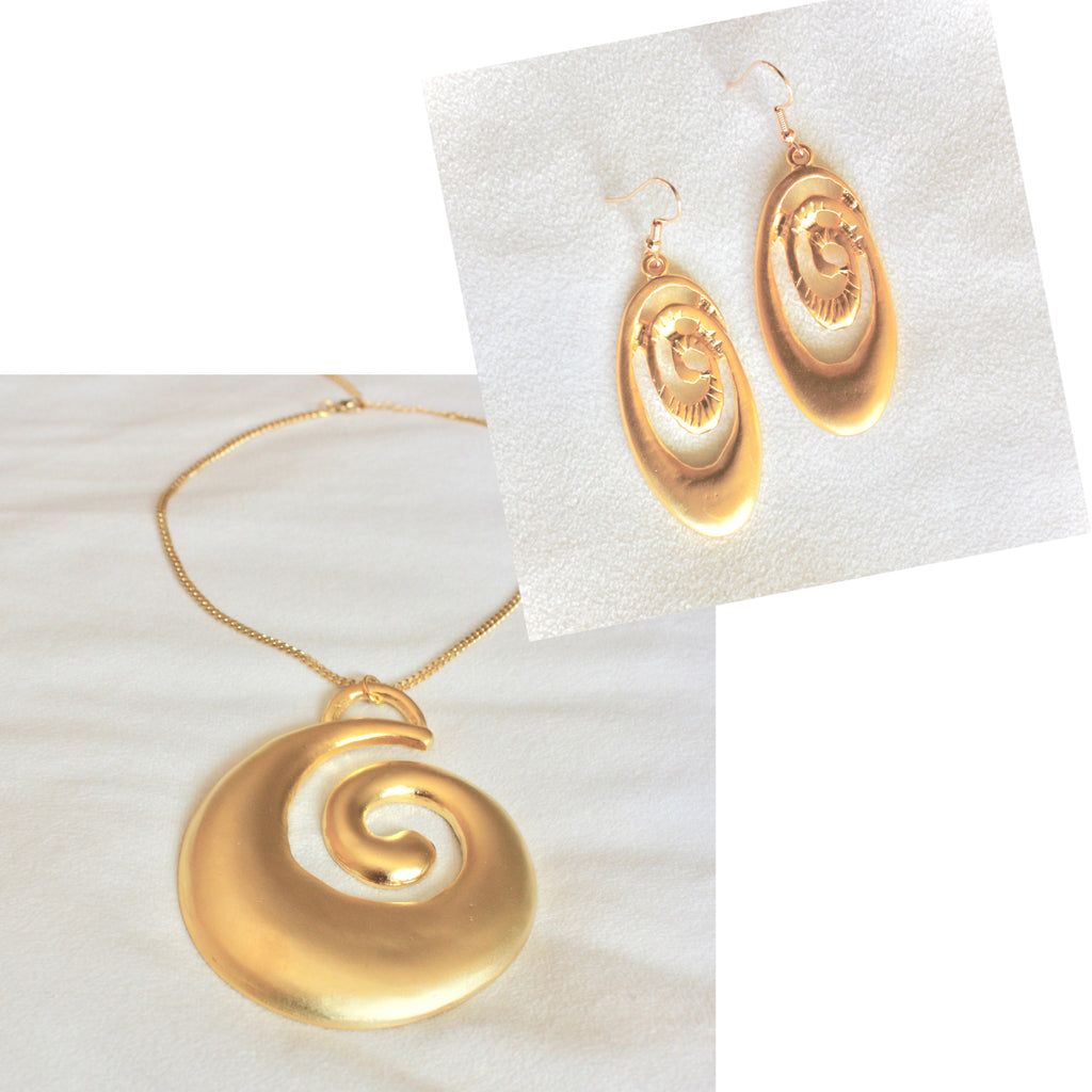 Expansion Choker/Expansion Earrings- GOLD BUNDLE