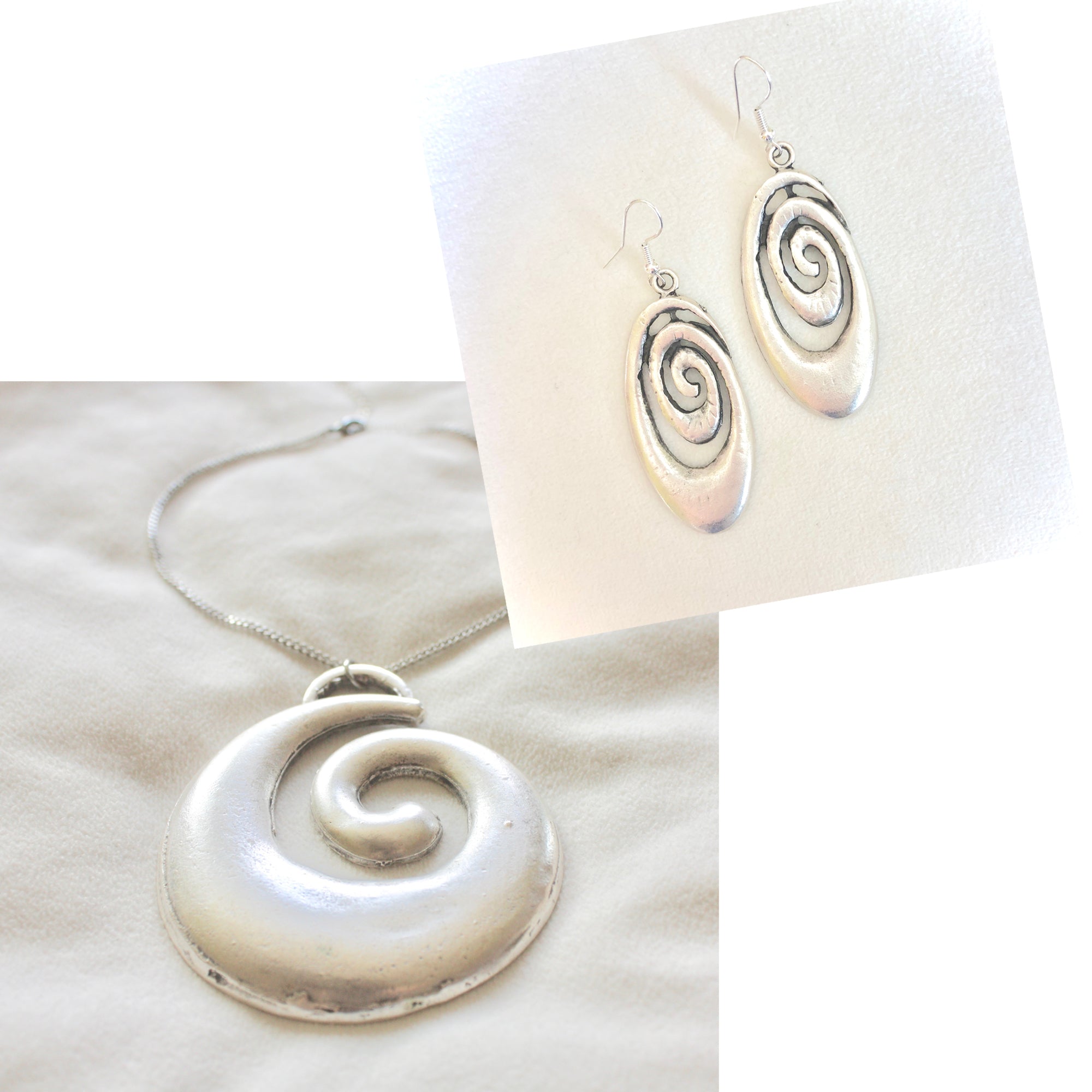 Expansion Choker/Expansion Earrings- SILVER BUNDLE