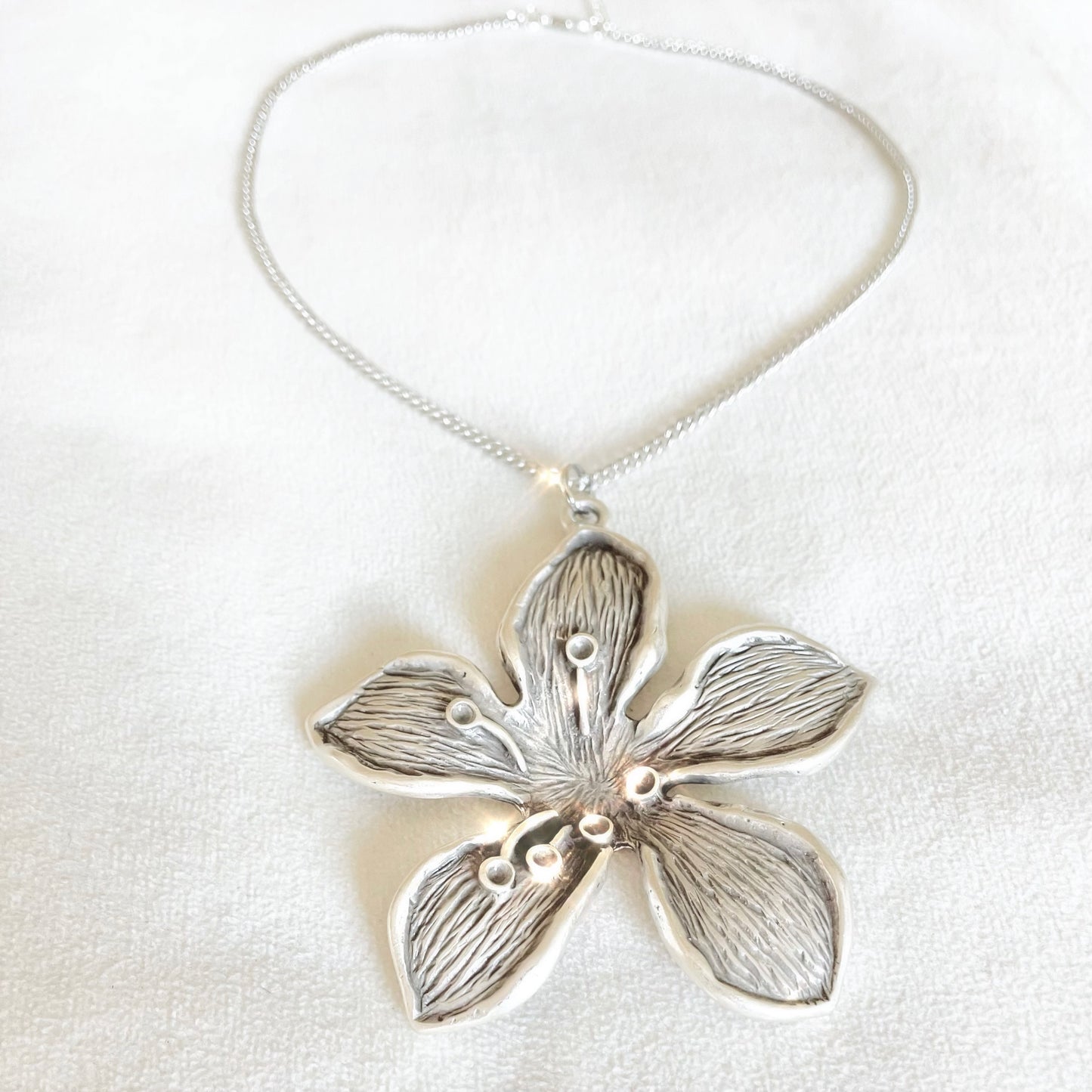 Gentle Choker in Silver (XL)
