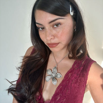 Gentle Choker in Silver (XL)