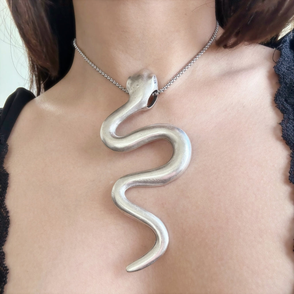 Other People's Plans Choker in Silver