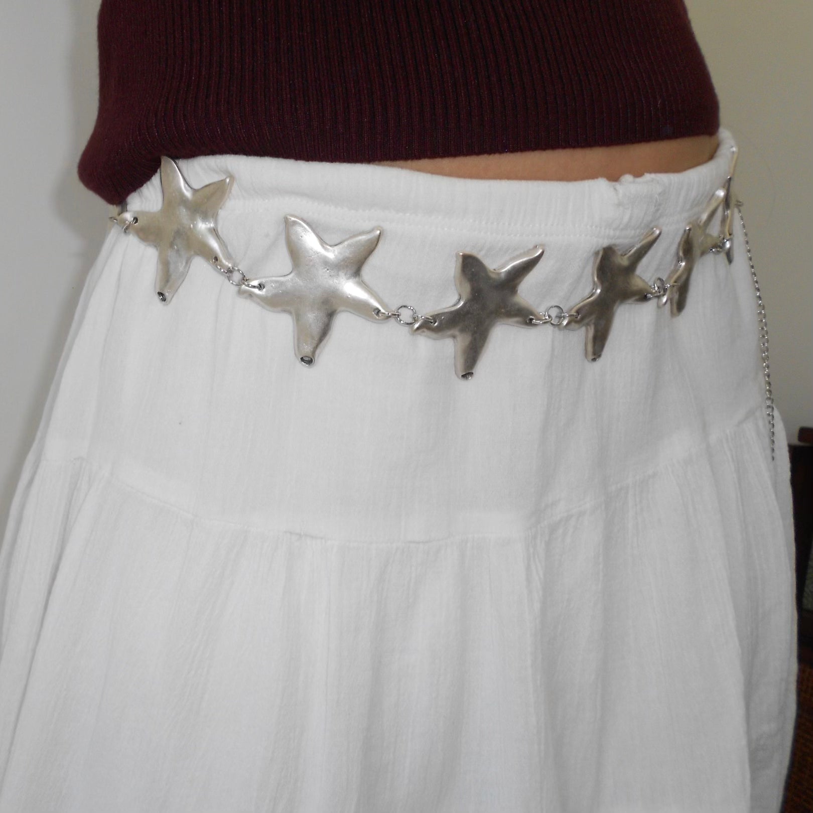 Sea of Stars Belt in Silver