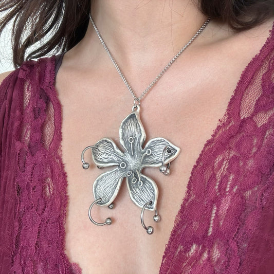 Strong Choker in Silver (XL)