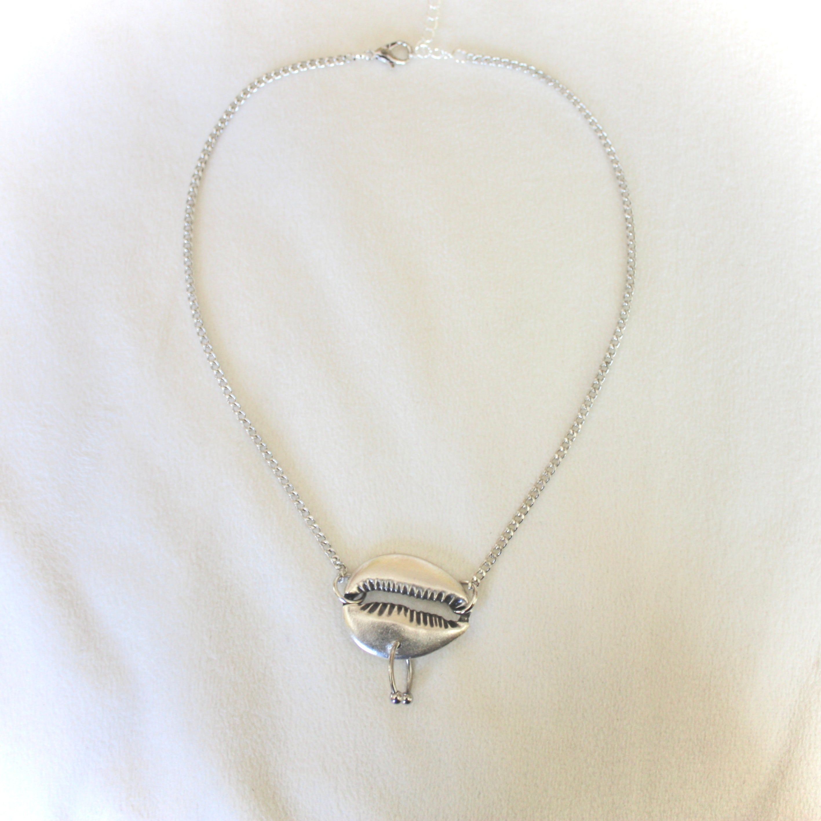 Swept Up Choker in Silver