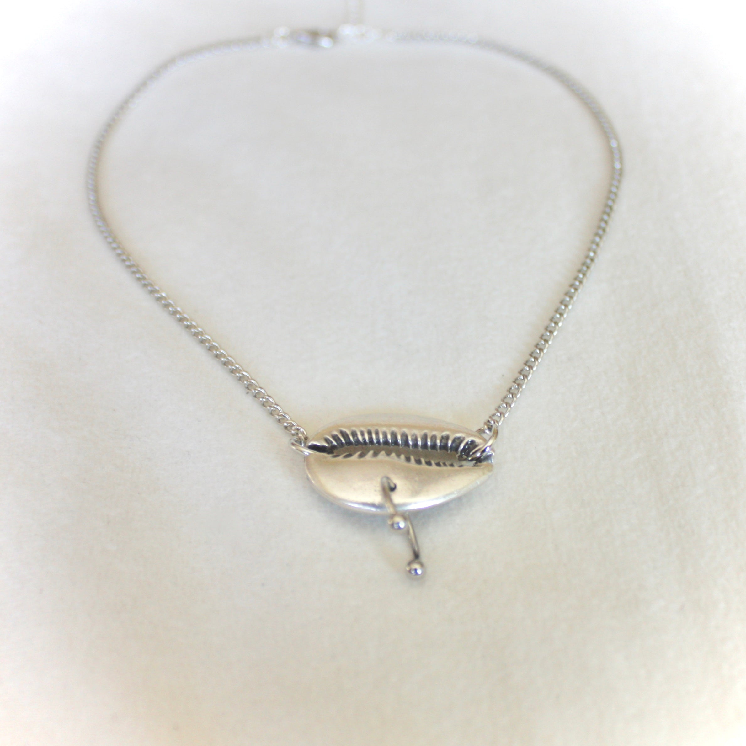 Swept Up Choker in Silver