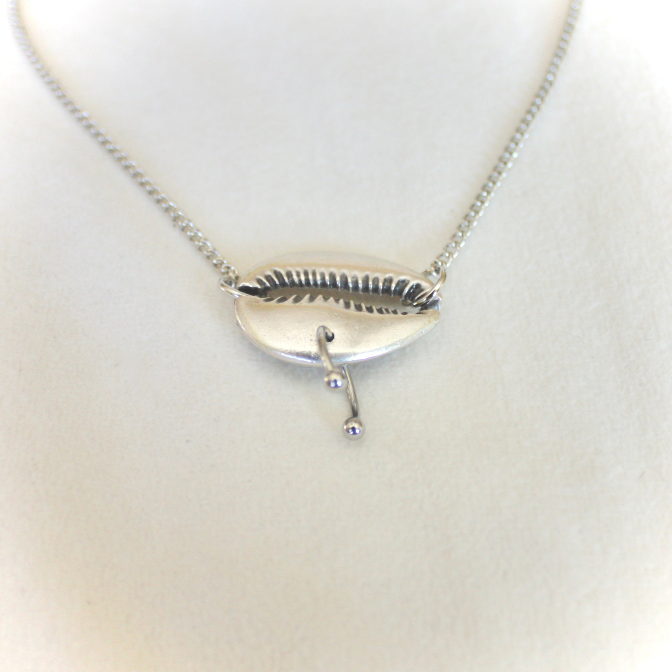 Swept Up Choker in Silver