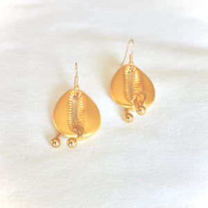 Swept Up Earrings in Gold