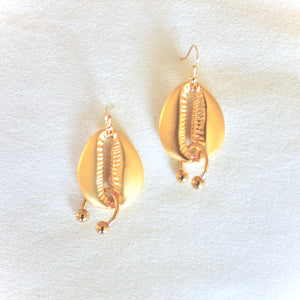 Swept Up Earrings in Gold