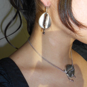 Swept Up Earrings in Silver