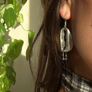 Swept Up Earrings in Silver