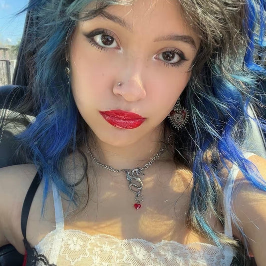 The Otherworldly Necklace in Crystal Heart