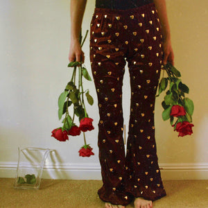Love Well Pants in Burgundy - Size S