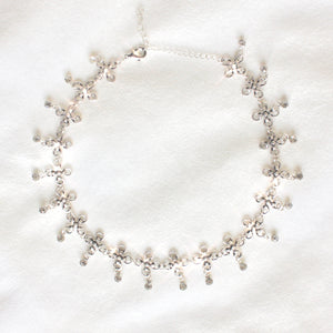Interconnected Choker in Silver