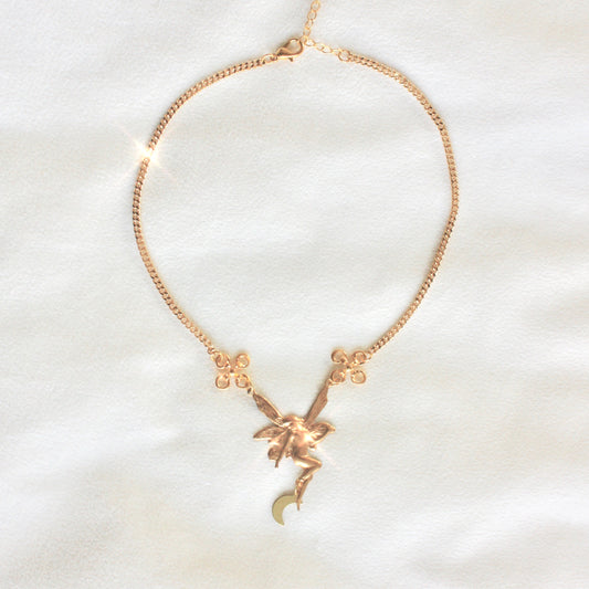 New Beginnings Choker in Gold