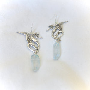 The Otherworldly Earrings in Mystic Blue