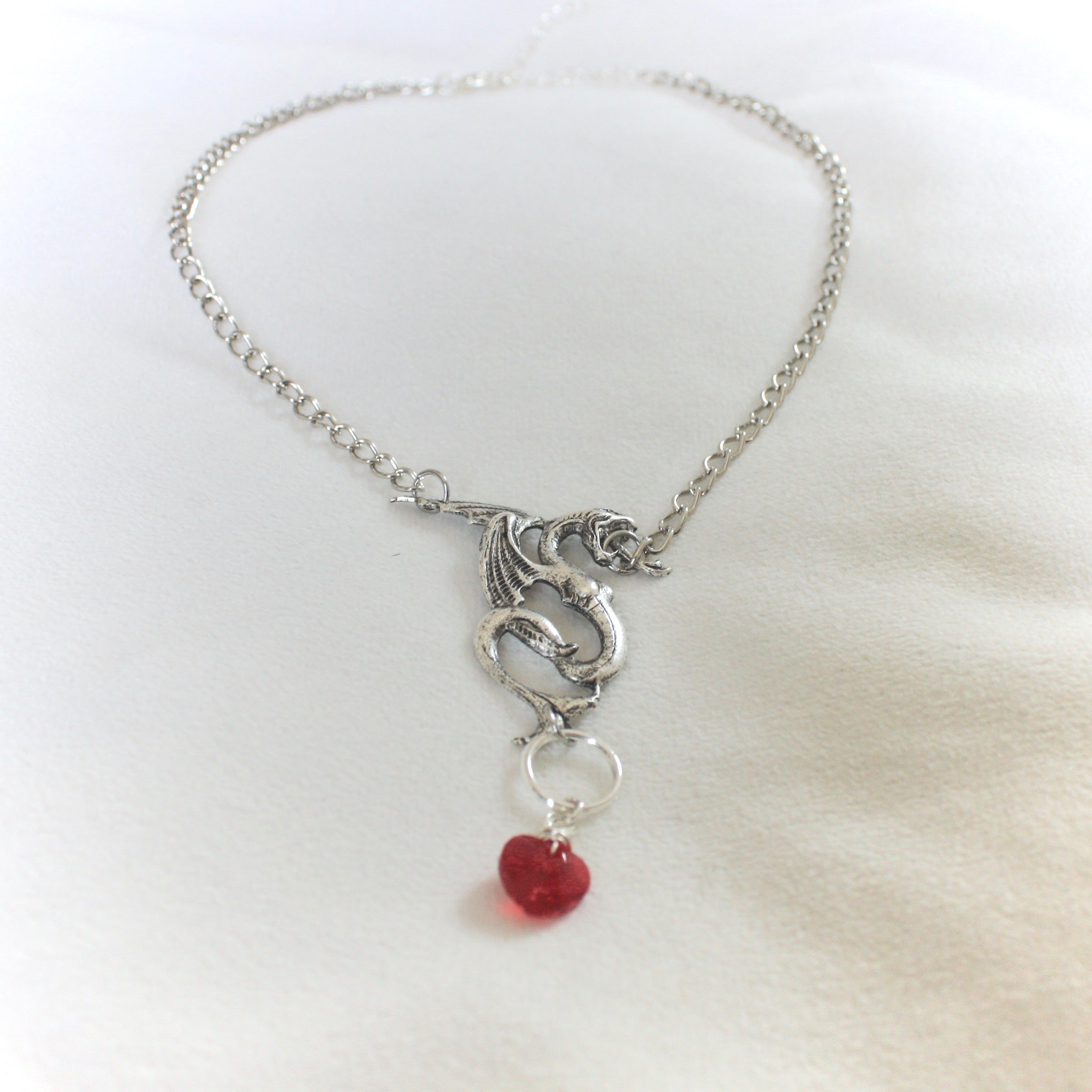 The Otherworldly Necklace in Crystal Heart